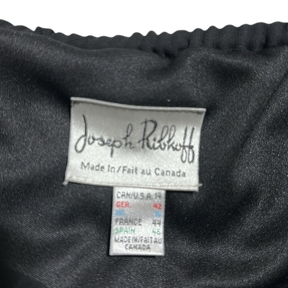 Joseph Ribkoff Mid-length Black Pleated Pullon skirt Size 14 - Picture 6 of 8